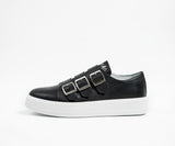 Sneakers homme cuir noir - VORTEX