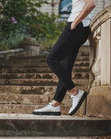 Sneakers homme cuir blanc - FLAVI - VOGMAN