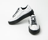 Sneakers homme cuir blanc - FLAVI - VOGMAN