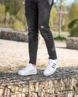 Sneakers homme cuir blanc - MIRAN WHITE - VOGMAN