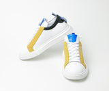 Sneakers homme cuir blanc - PRAYE - VOGMAN