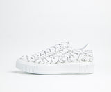 Sneakers homme cuir blanc - SMILE - VOGMAN