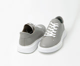 Sneakers homme cuir gris - RAPEY - VOGMAN