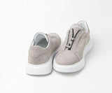 Sneakers homme cuir gris - VITTER - VOGMAN