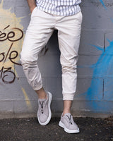 Sneakers homme cuir gris - VITTER - VOGMAN