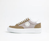 Sneakers homme cuir gris/beige - GERNI - VOGMAN