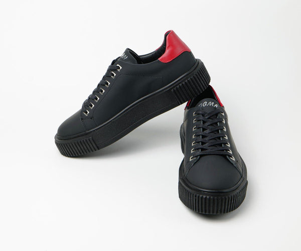Sneakers homme cuir noir - MATTE - VOGMAN