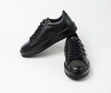 Sneakers homme cuir noir - MIRAN BLACK - VOGMAN