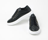 Sneakers homme cuir noir - VEMON - VOGMAN