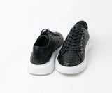 Sneakers homme cuir noir - VEMON - VOGMAN