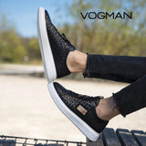 Sneakers homme cuir noir - VEMON - VOGMAN