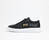 Sneakers homme cuir noir - VEMON - VOGMAN