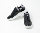 Sneakers homme cuir noir - VITERN - VOGMAN