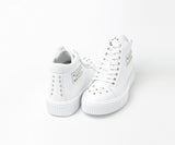 Sneakers montantes homme cuir blanc - GOVI - VOGMAN