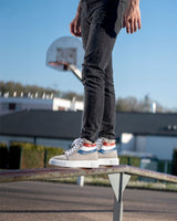 Sneakers montantes homme cuir gris - BULT - VOGMAN