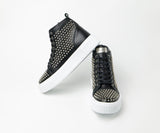 Sneakers montantes homme cuir noir - JEUXY - VOGMAN