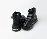 Sneakers montantes homme cuir noir - MAXE BLACK - VOGMAN