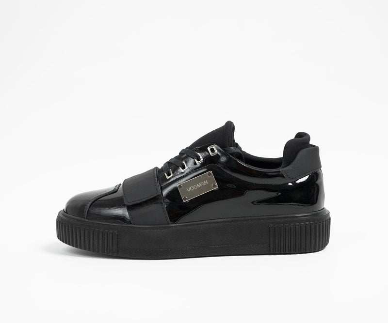 Sneakers homme cuir noir - ARRY BLK