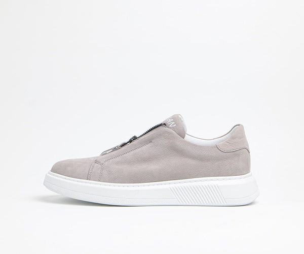 Sneakers homme cuir gris - VITTER - VOGMAN