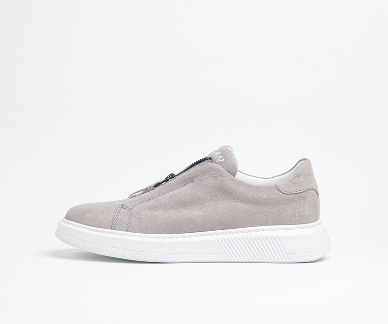 Sneakers homme cuir gris - VITTER - VOGMAN